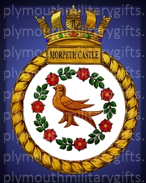 HMS Morpeth Castle Magnet